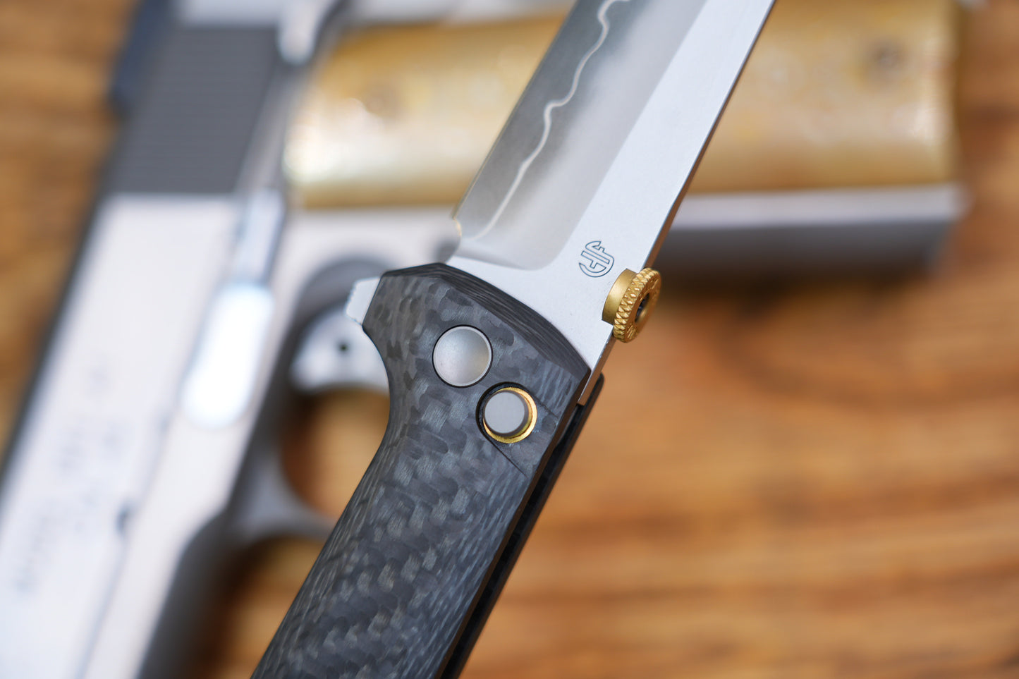 Chop2 2406CF New .45-style thumb disc