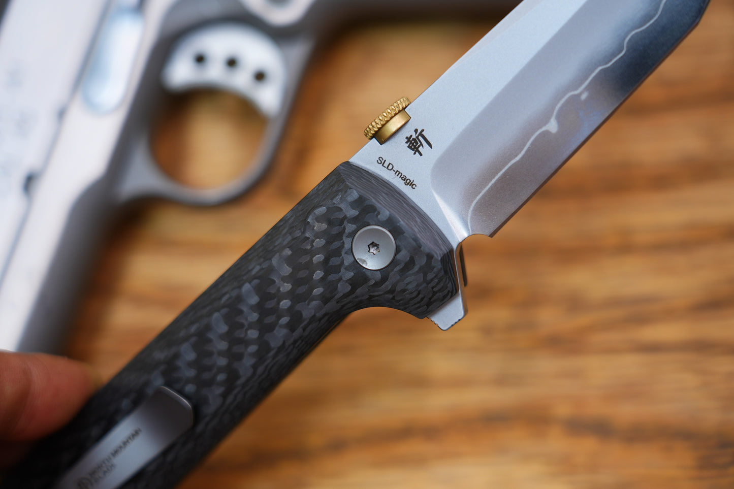 Chop2 2406CF New .45-style thumb disc