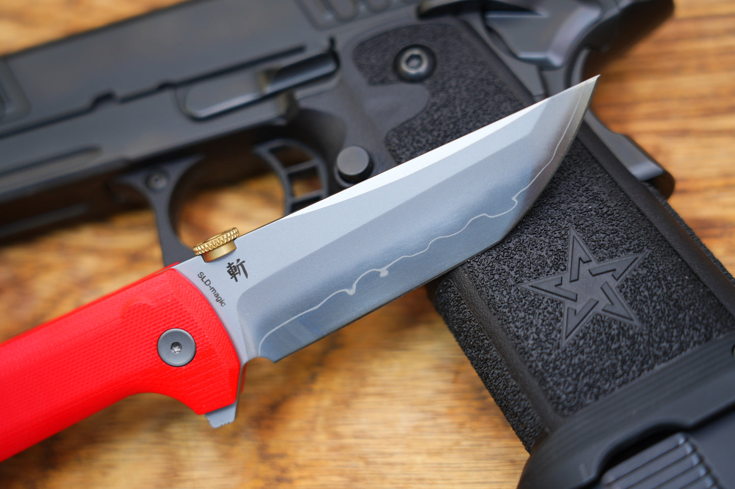 Chop2 2406-Red New .45-style thumb disc