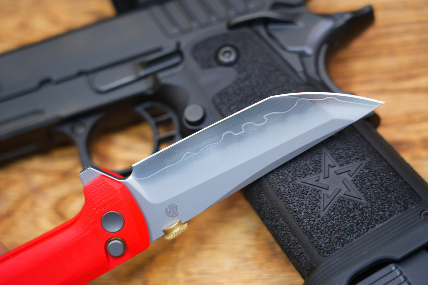 Chop2 2406-Red New .45-style thumb disc