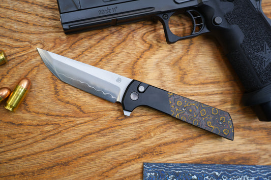 Chop2 2407-CCFDM Copper Damascus Ceramic Carbon Fiber