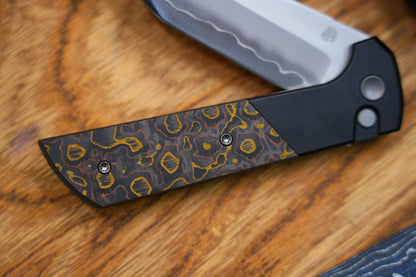 Chop2 2407-CCFDM Copper Damascus Ceramic Carbon Fiber