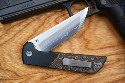 Chop2 2407-CCFDM Copper Damascus Ceramic Carbon Fiber