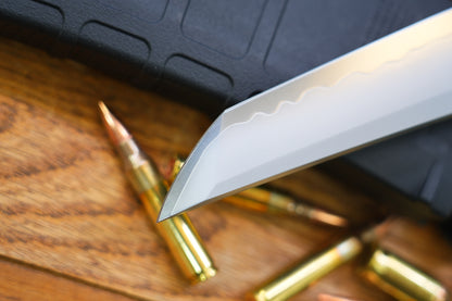 2413-XL-P The Chop Plus 15inch Classic Japan Tanto tactical knife SLD-Magic Black G10