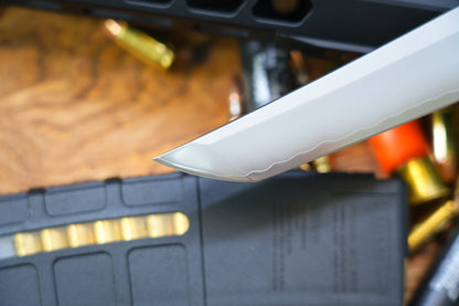 2413-XL-P The Chop Plus 15inch Classic Japan Tanto tactical knife SLD-Magic Black G10