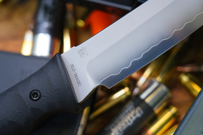 2413-XL-P The Chop Plus 15inch Classic Japan Tanto tactical knife SLD-Magic Black G10