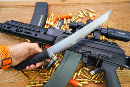 2413-XL-P The Chop Plus 15inch Classic Japan Tanto tactical knife SLD-Magic Black G10