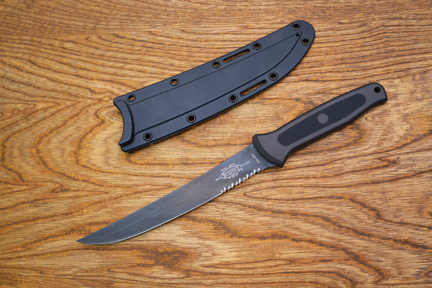 Microtech Black Marlin Fillet Knife