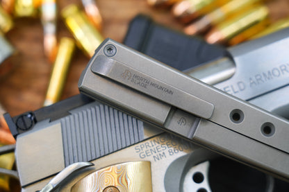 NEW 劍 KAIKEN Nature Hole M390 Blade Titanium handle Titanium back clip Tanto