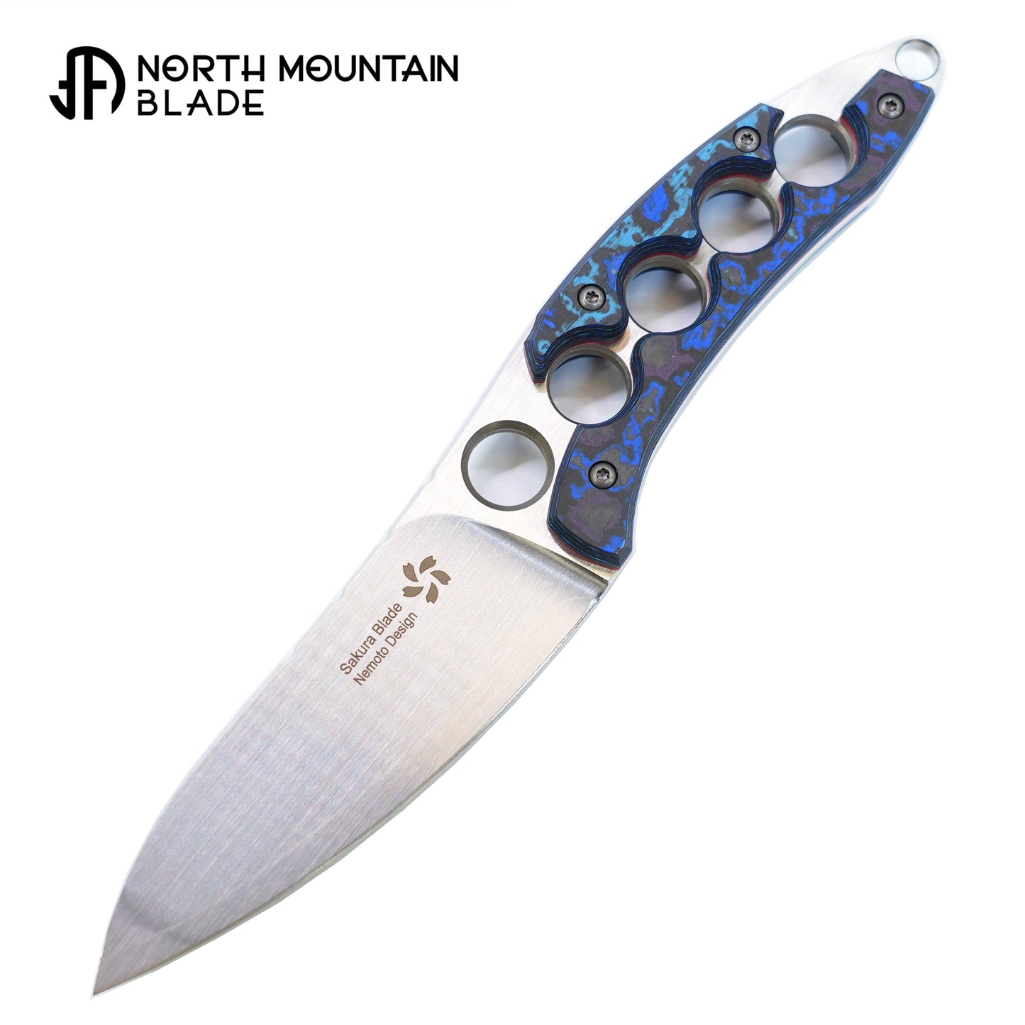 SHURA Sakura Blade Nemoto Design ZDP-189 Ceramic Carbon Fiber tactical knife