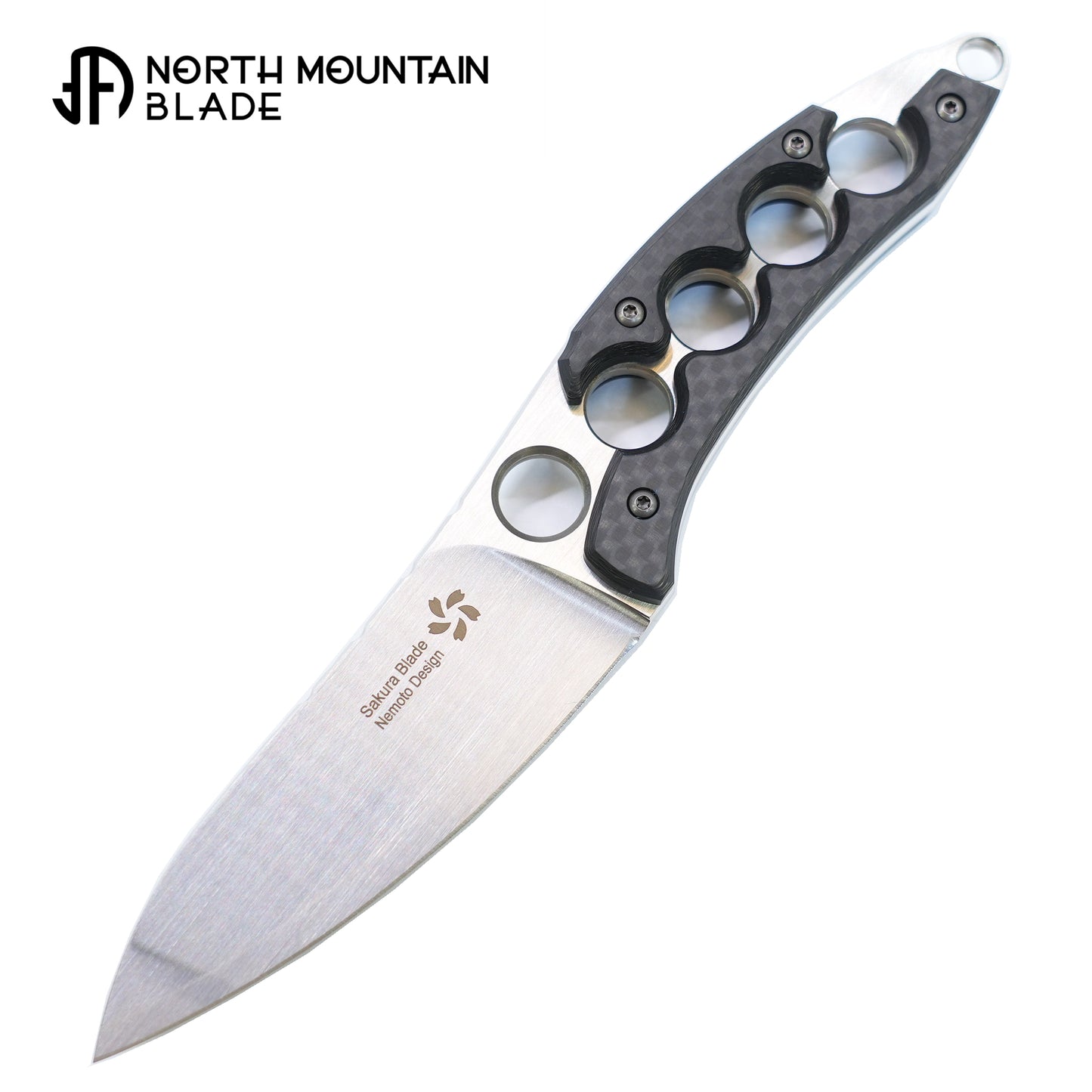 SHURA Sakura Blade Nemoto Design ZDP-189 3K Carbon Fiber tactical knife