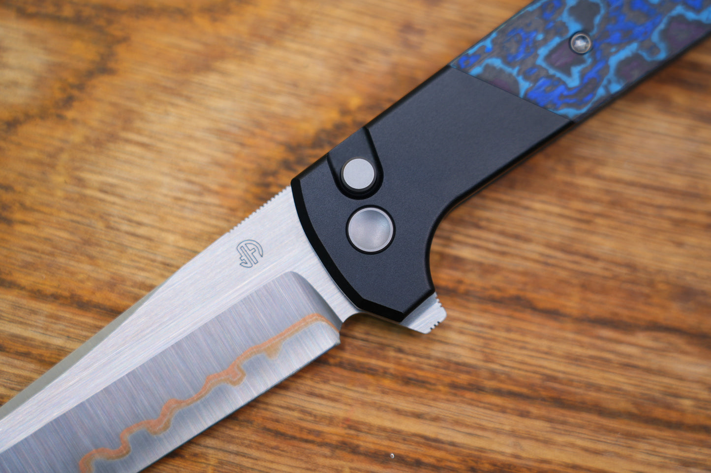 Chop 2407-BLCF-5 Blue Galaxy Ceramic Carbon Fiber