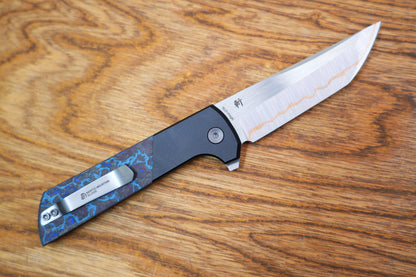 Chop 2407-BLCF-5 Blue Galaxy Ceramic Carbon Fiber