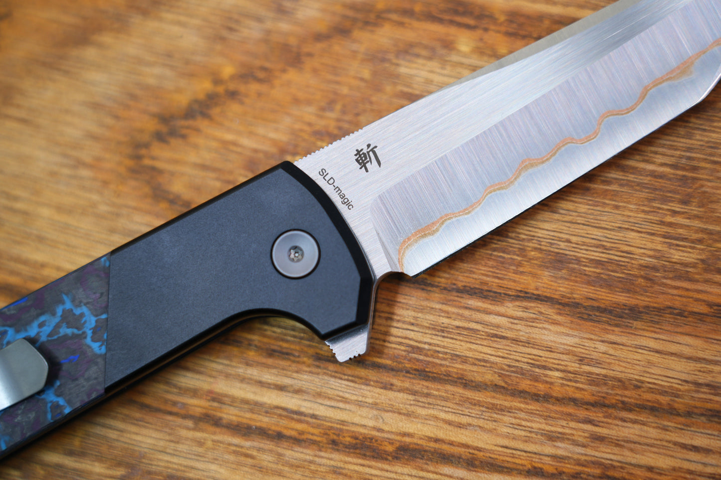 Chop 2407-BLCF-5 Blue Galaxy Ceramic Carbon Fiber