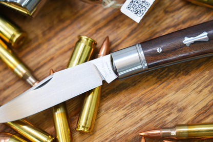 2531-WD-M390 Thin Classic Lanny Gentleman Pocket Knife Desert Ironwood