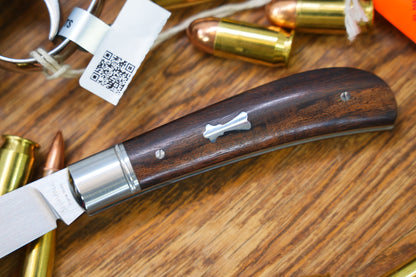 2531-WD-M390 Thin Classic Lanny Gentleman Pocket Knife Desert Ironwood