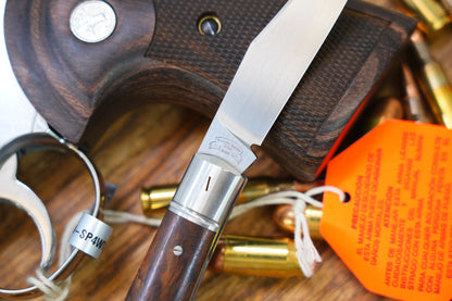 2531-WD-M390 Thin Classic Lanny Gentleman Pocket Knife Desert Ironwood