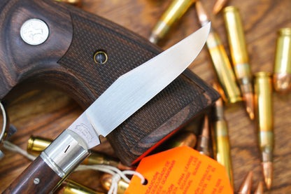 2531-WD-M390 Thin Classic Lanny Gentleman Pocket Knife Desert Ironwood
