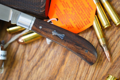 2531-WD-M390 Thin Classic Lanny Gentleman Pocket Knife Desert Ironwood