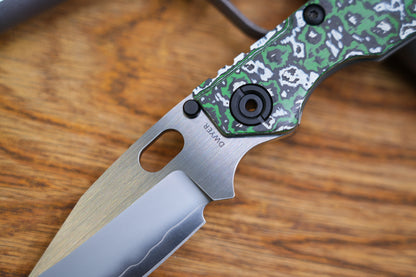 BBNM 2521-GRCF Bowie Arctic Green&White Ceramic Carbon Fiber