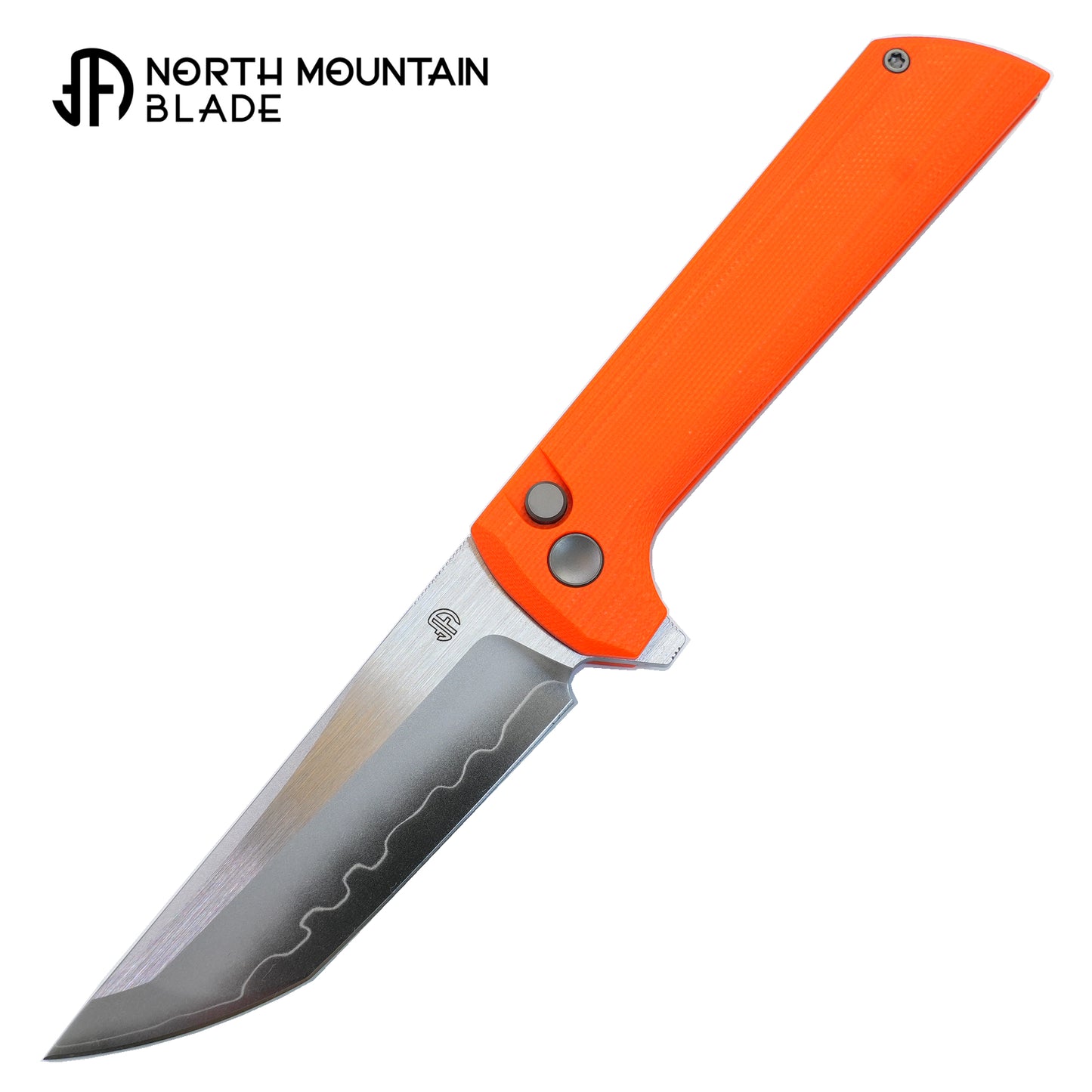 Chop 2 Orange G10 real SAN MAI SLD-Magic Japanese TANTO style tactical folding knife