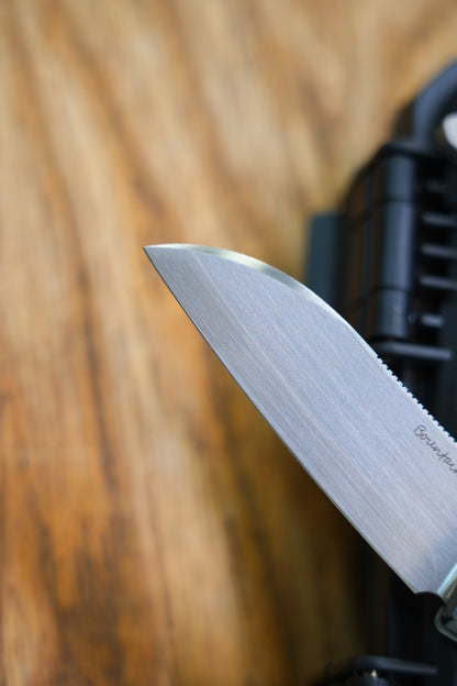 【Yaksha】B Nemoto Design ZDP-189 Hand-grinded zirconium mirror handle and clamp