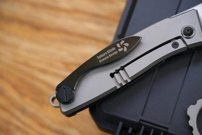 【Yaksha】B Nemoto Design ZDP-189 Hand-grinded zirconium mirror handle and clamp