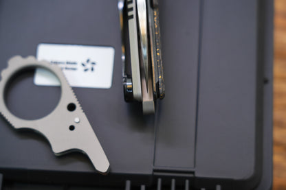 【Yaksha】B Nemoto Design ZDP-189 Hand-grinded zirconium mirror handle and clamp