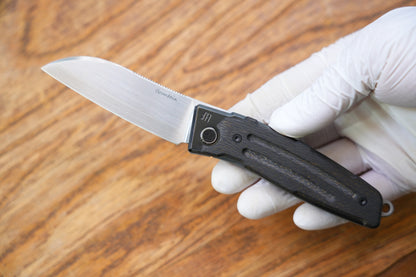 【Yaksha】B Nemoto Design ZDP-189 Hand-grinded zirconium mirror handle and clamp