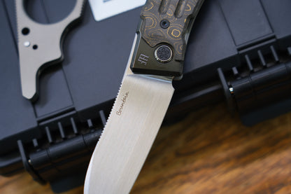 【Yaksha】A Nemoto Design ZDP-189 Hand-grinded zirconium mirror handle and clamp