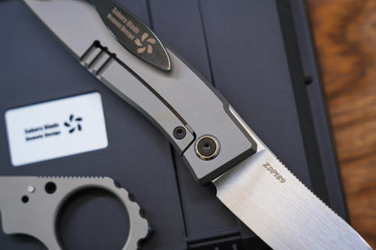 【Yaksha】A Nemoto Design ZDP-189 Hand-grinded zirconium mirror handle and clamp