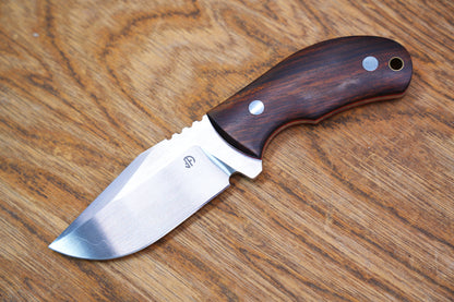 North Mountain Raccoon Skinner Hunting Knife Desert Ironwood Handel SLD-Magic