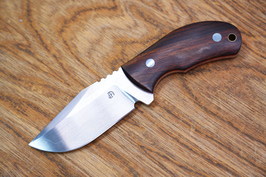 North Mountain Raccoon Skinner Hunting Knife Desert Ironwood Handel SLD-Magic