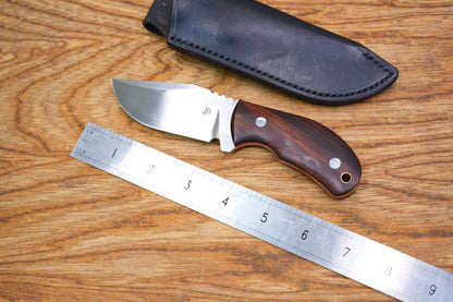 North Mountain Raccoon Skinner Hunting Knife Desert Ironwood Handel SLD-Magic