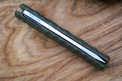 2411-GR Kick Stop Chop Plus Hidden flipper Japanese style tactical tanto folding knife