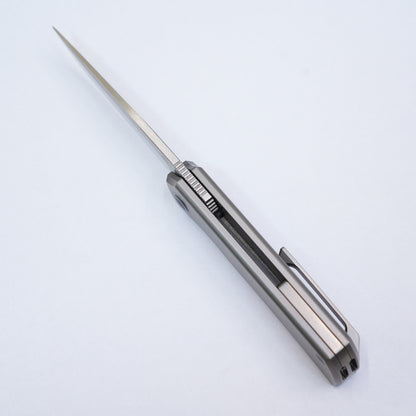 Mini size, the knife is great.