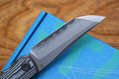 Chop Quartz carbon fiber Forged three-layer blade