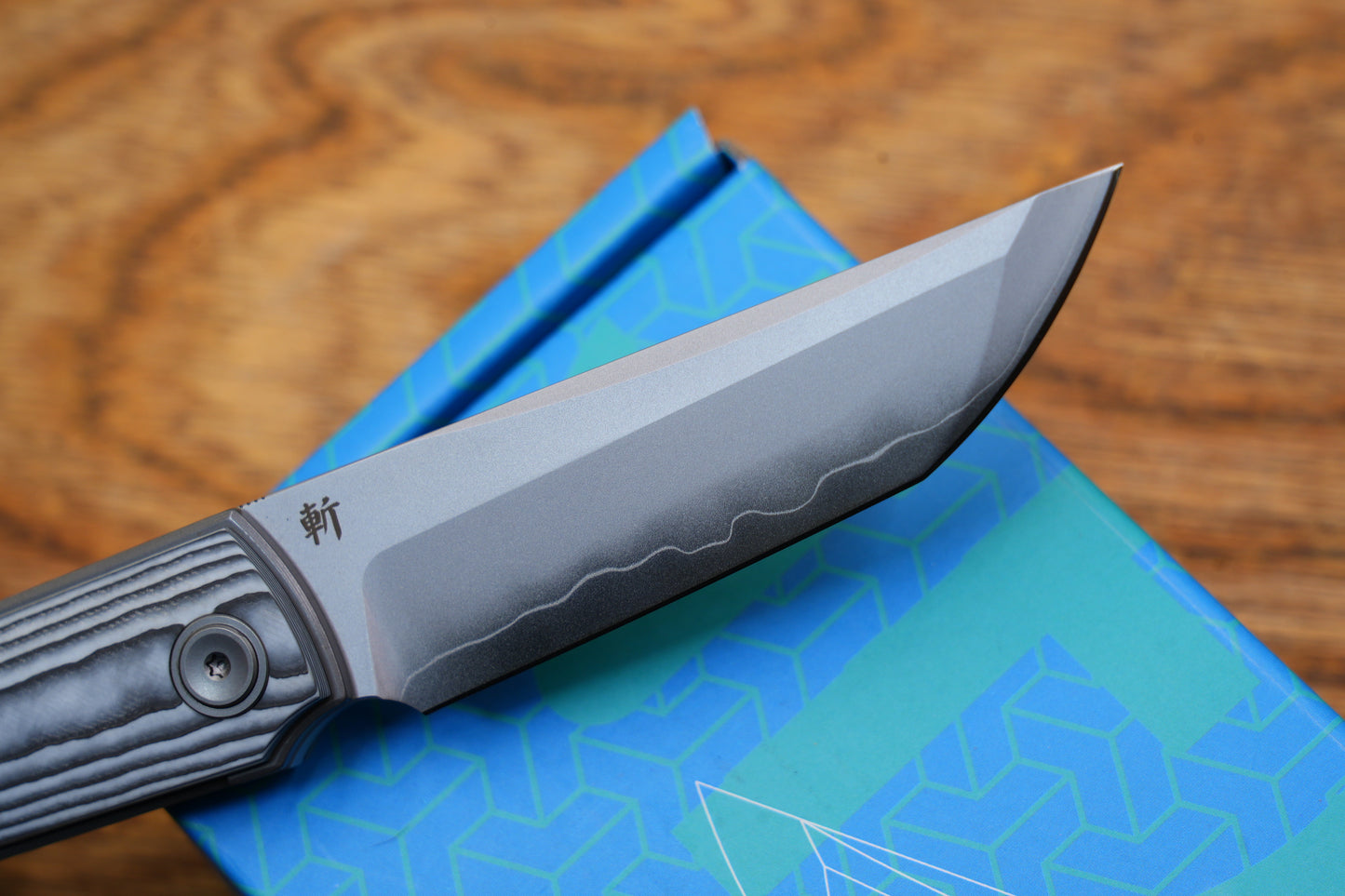 Chop Quartz carbon fiber Forged three-layer blade