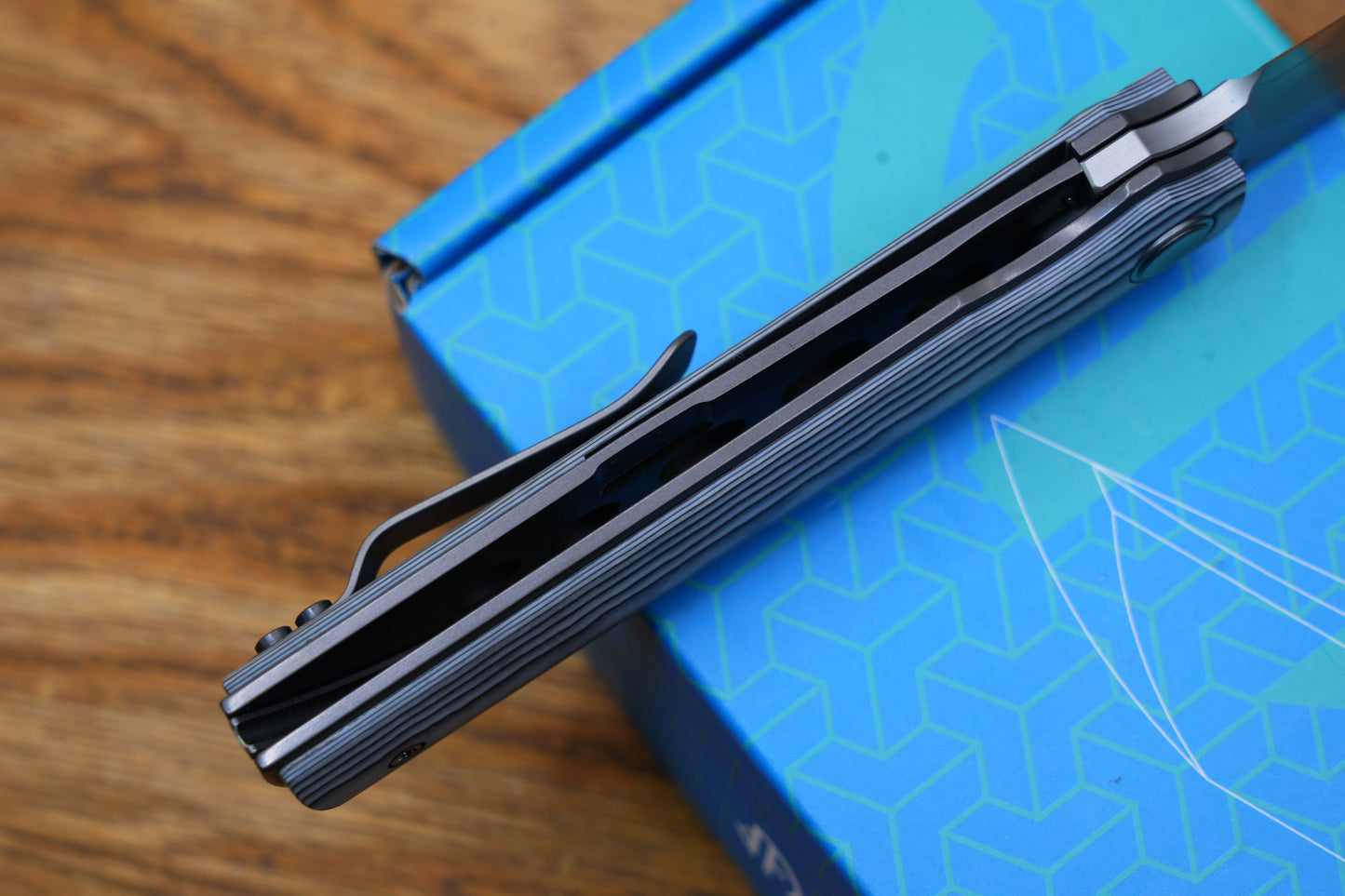 Chop Quartz carbon fiber Forged three-layer blade