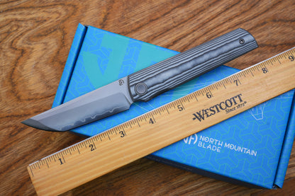 Chop Quartz carbon fiber Forged three-layer blade