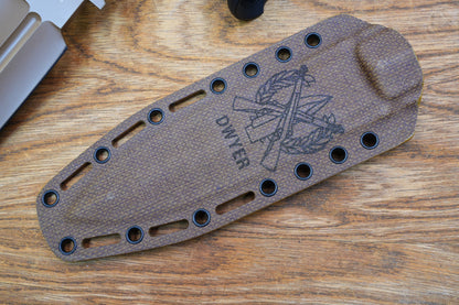 JW Brown 3V heavy-duty double-edged tactical knife