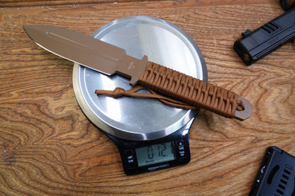 JW Brown 3V heavy-duty double-edged tactical knife