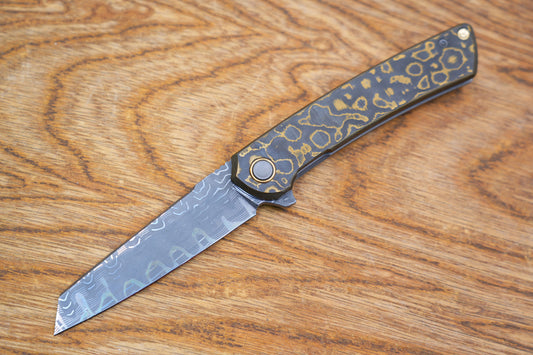 VegasForge AMERICAN MADE DAMASCUS STEEL