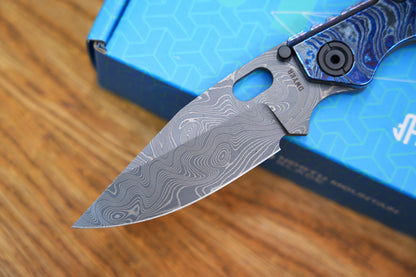 BBNM VegasForge AMERICAN MADE DAMASCUS STEEL Zirconium alloy Damascus