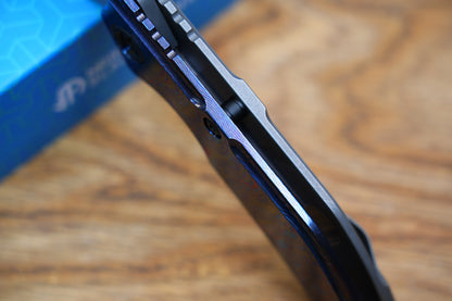 BBNM VegasForge AMERICAN MADE DAMASCUS STEEL Zirconium alloy Damascus