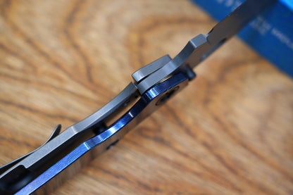 BBNM VegasForge AMERICAN MADE DAMASCUS STEEL Zirconium alloy Damascus