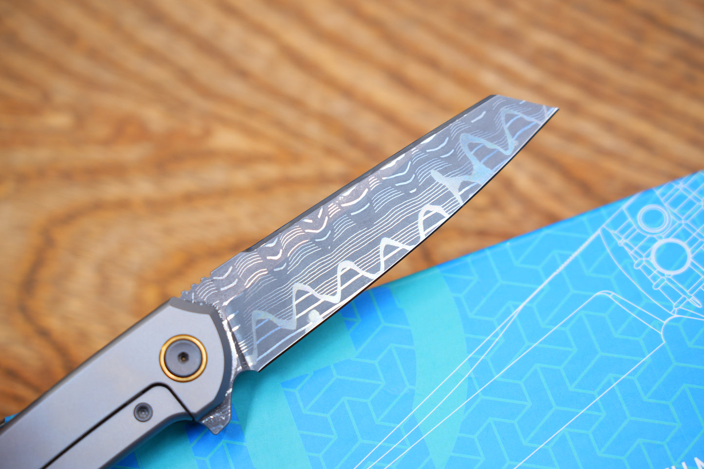 VegasForge AMERICAN MADE DAMASCUS STEEL
