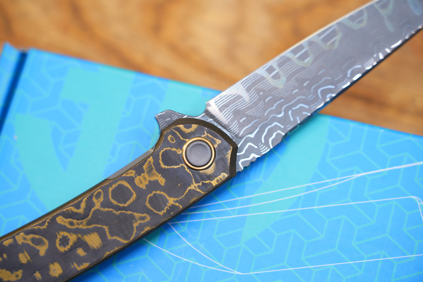VegasForge AMERICAN MADE DAMASCUS STEEL