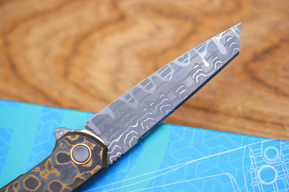 VegasForge AMERICAN MADE DAMASCUS STEEL