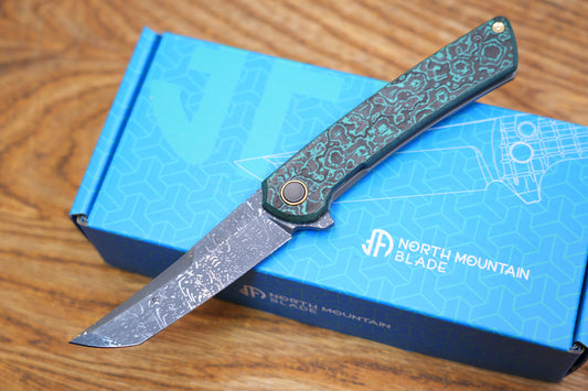 VegasForge AMERICAN MADE DAMASCUS STEEL